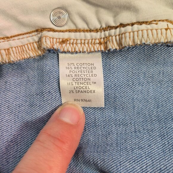 J.Jill Denim Barely Flare Burbank Wash Blue Jeans Womens Size 20 - Picture 11 of 12